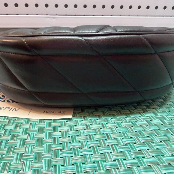 COACH Quilted Mira Crossbody Bag Black/Pewter - Picture 3 of 4